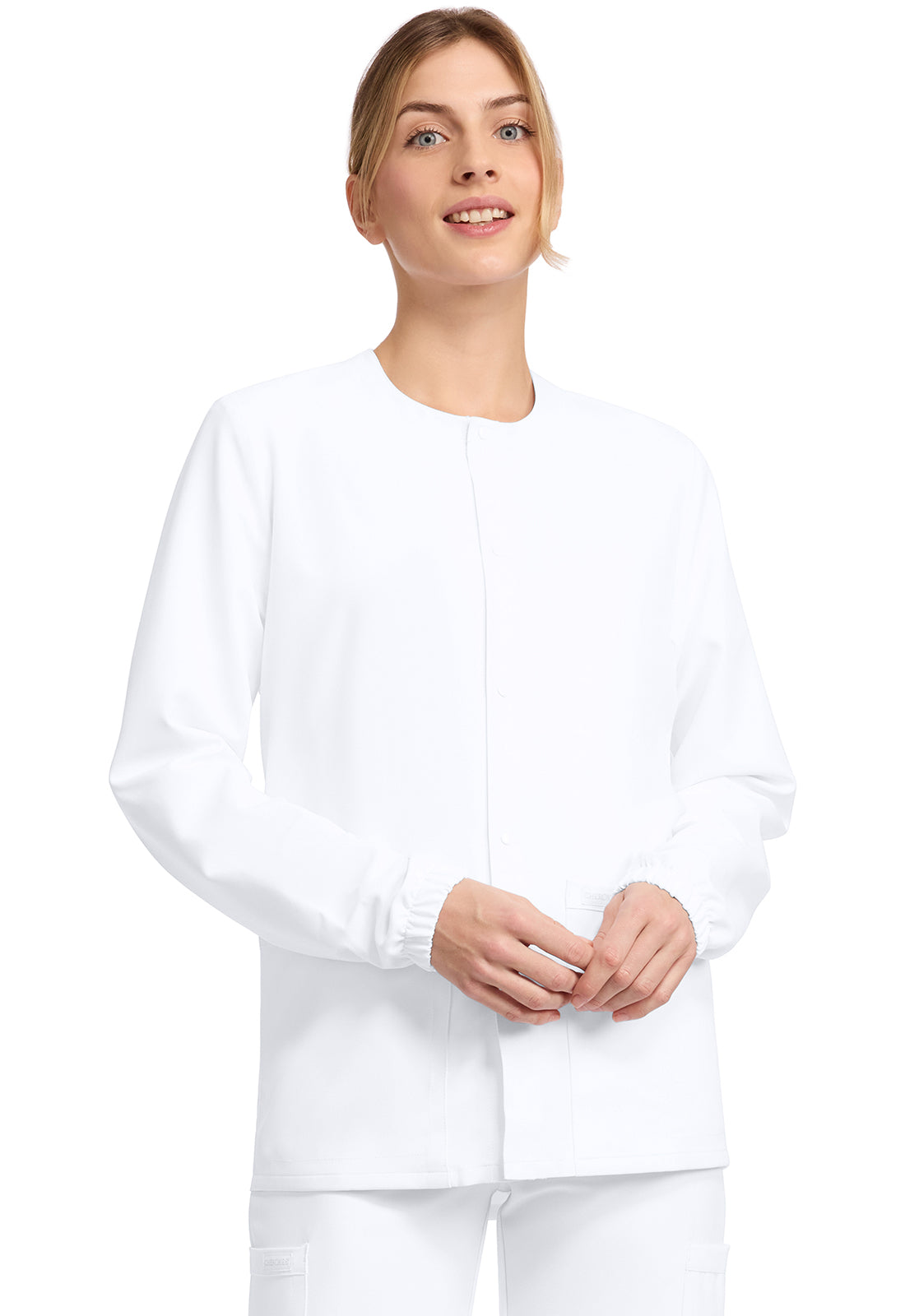 Cherokee Ultra Unisex Snap Front Jacket CK393A