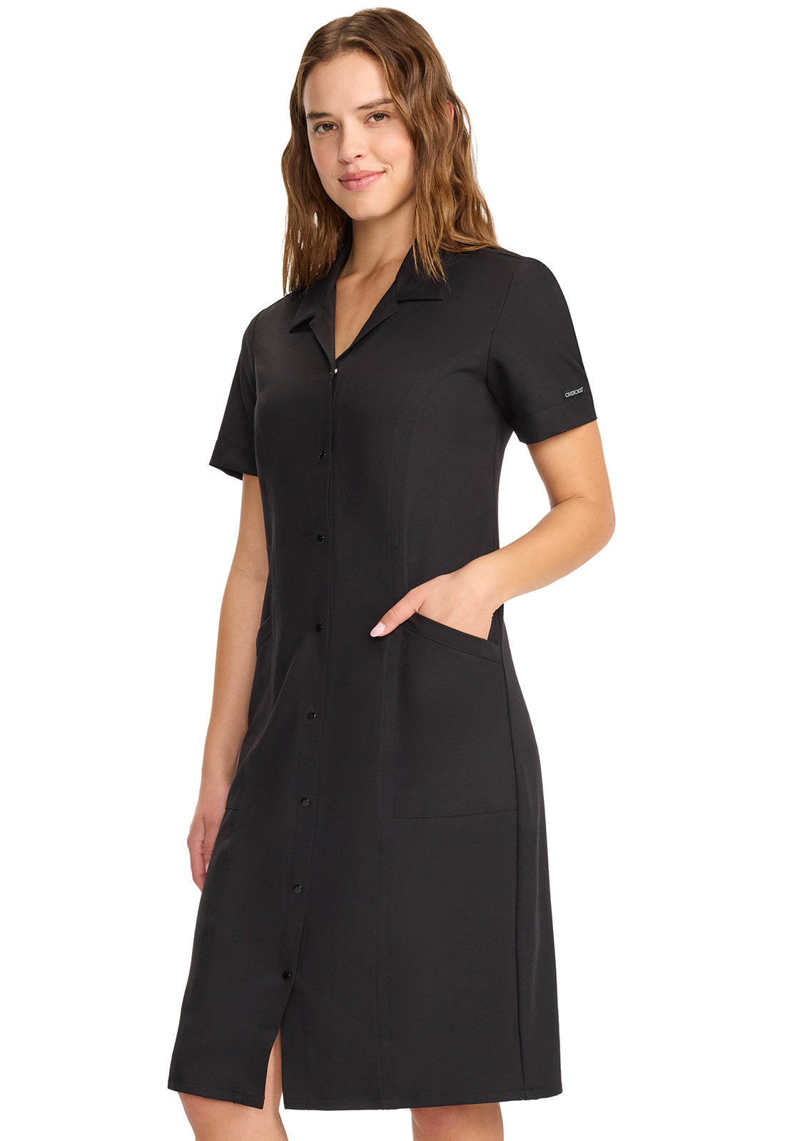 Cherokee Button Front Dress CK512A