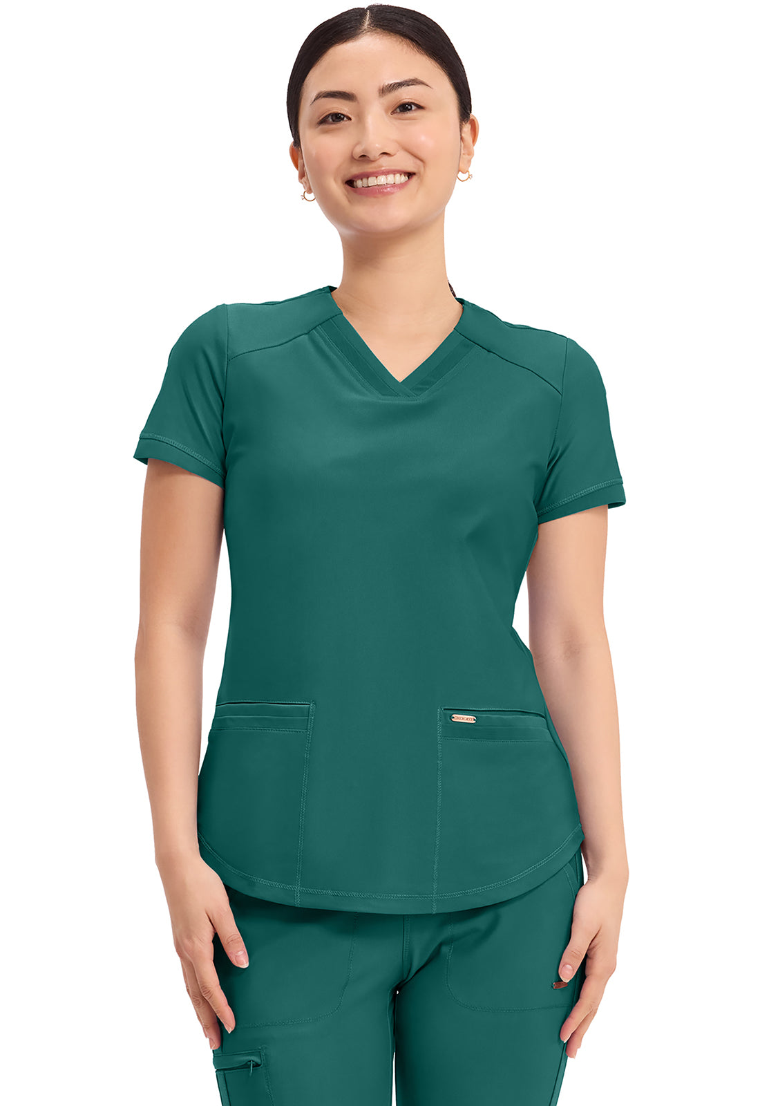 Cherokee FORM Women's V Neck Scrub Top CK840