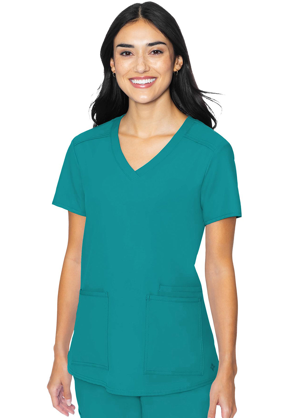 MedCouture Insight 3 Pocket Scrub Top MC2411