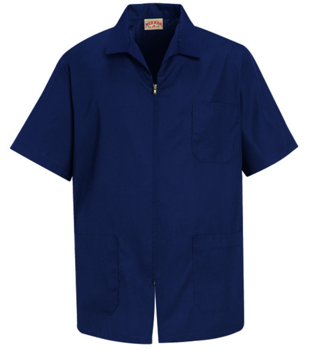 Red Kap Men's Zipper Front Smock KP44