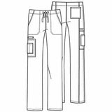 Cherokee Core Stretch Unisex Drawstring Cargo Pants 4043