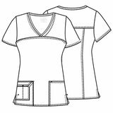 Cherokee Women's Core Stretch V-Neck Scrub Top 4727