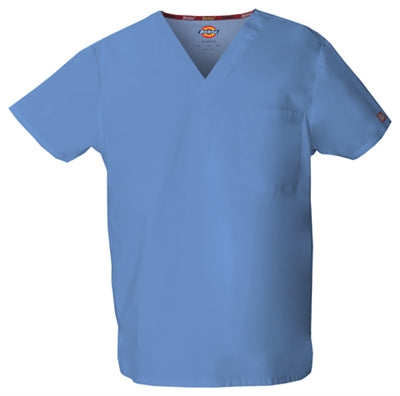 Dickies Top Uomo Con Tasche Sul Petto E Cerniera – Scrub Professionale Morbido E Traspirante, DK865