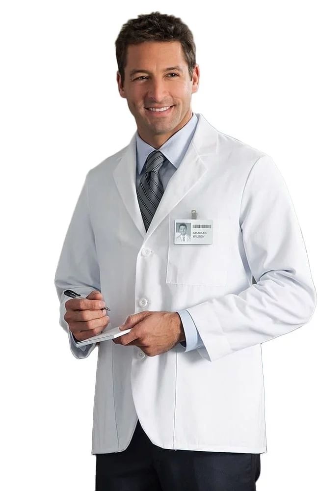 White Coat Best Lab Coat Brands Premium Cotton Lab Coat