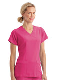Jockey Women's Mock Wrap Scrub Top 2306