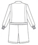 Meta Fluid Resistant 40" X-Static Fluid Resistant Lab Coat 11653