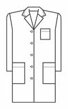 Meta Ladies Five Pocket 37" Lab Coat 161