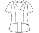 Jockey Women's Mock Wrap Scrub Top 2306