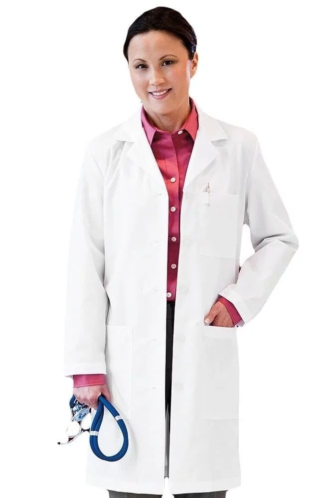 Meta 37" Women's Lab Coat 5113
