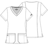 Dickies EDS Signature Women's V Neck Scrub Top 85906
