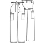 Dickies Essentials Men's Fly Drawstring Scrub Pant DK015