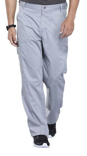 Cherokee Workwear Men's Button Cargo Scrub Pants WW140