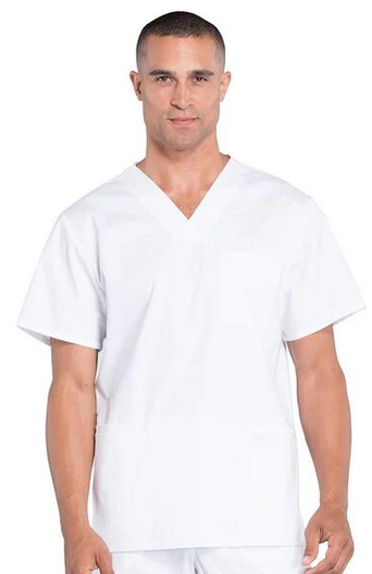 Cherokee Professionals Men's V-Neck Scrub Top WW695