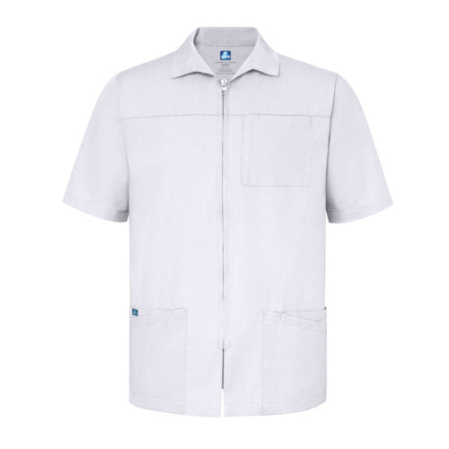 Adar Unisex 29" Zipper Front Short Sleeve Lab Coat 607