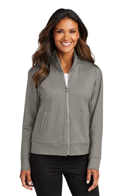 Port Authority Women's Double Knit Zipper Jacket LK881
