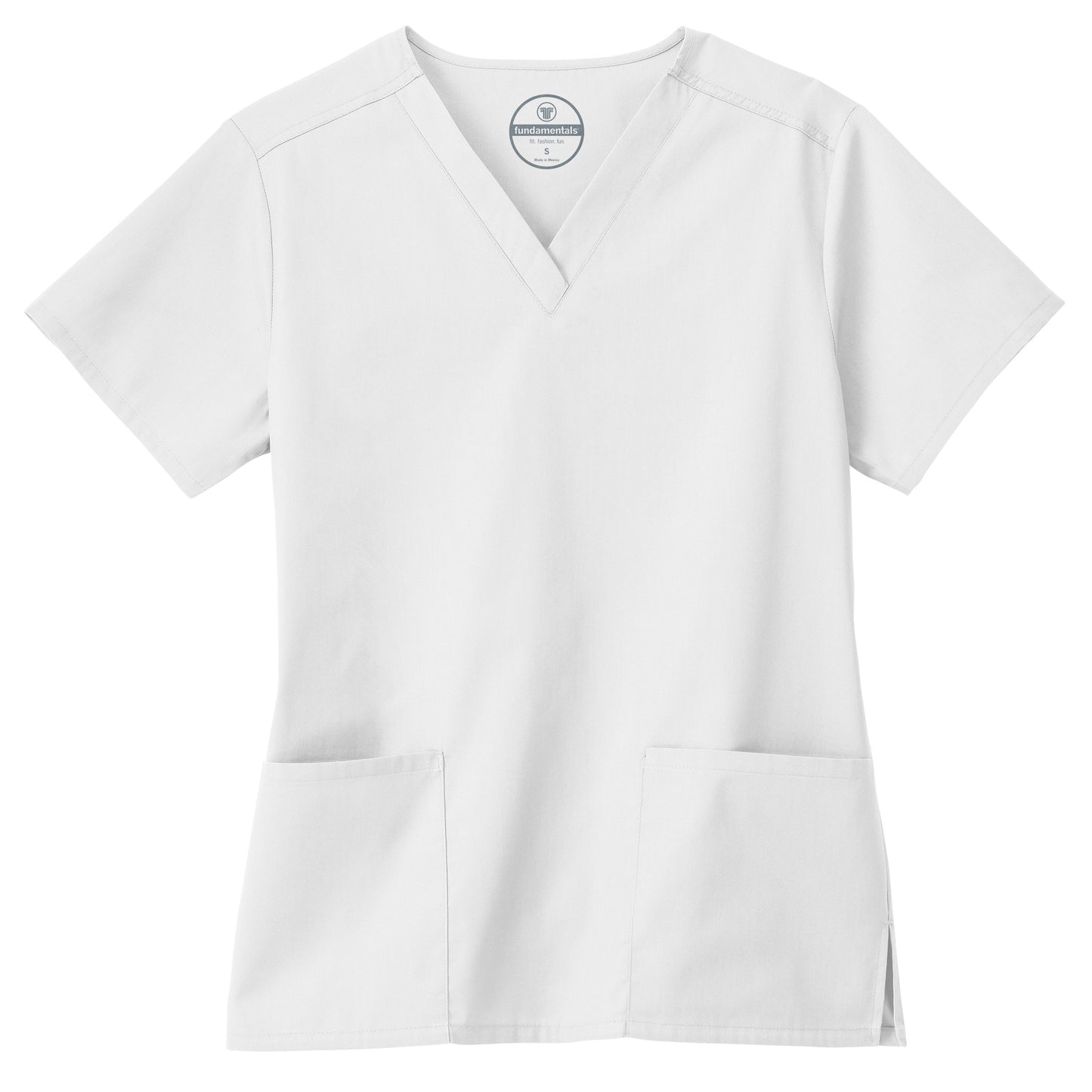 Fundamentals Women's 2 Pocket V-Neck Scrub Top 14700