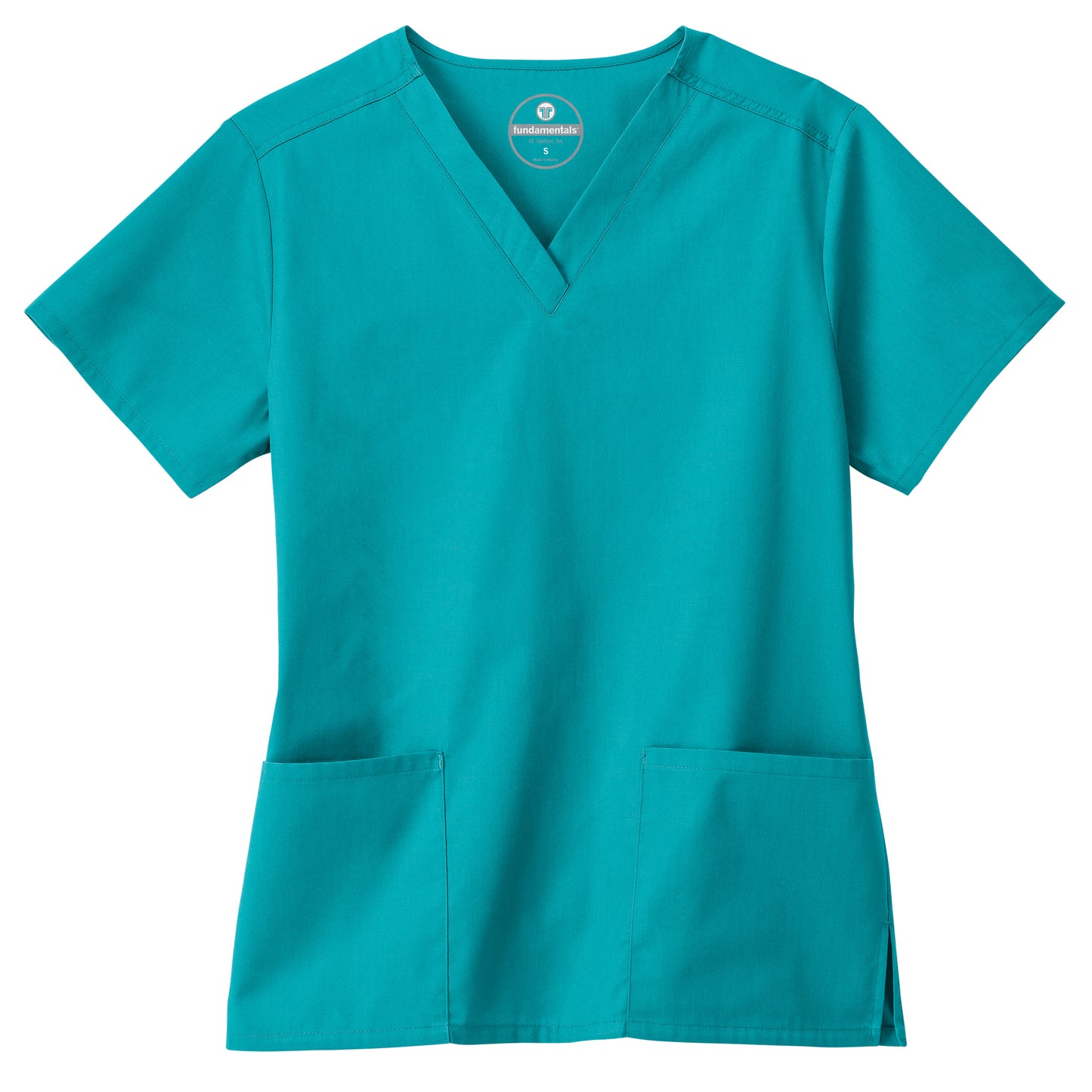 Fundamentals Women's 2 Pocket V-Neck Scrub Top 14700