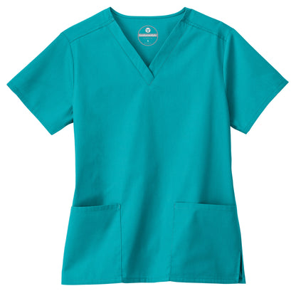 Fundamentals Women's 2 Pocket V-Neck Scrub Top 14700