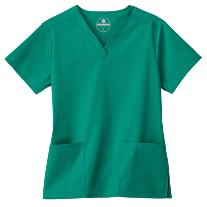 Fundamentals Women's 2 Pocket V-Neck Scrub Top 14700