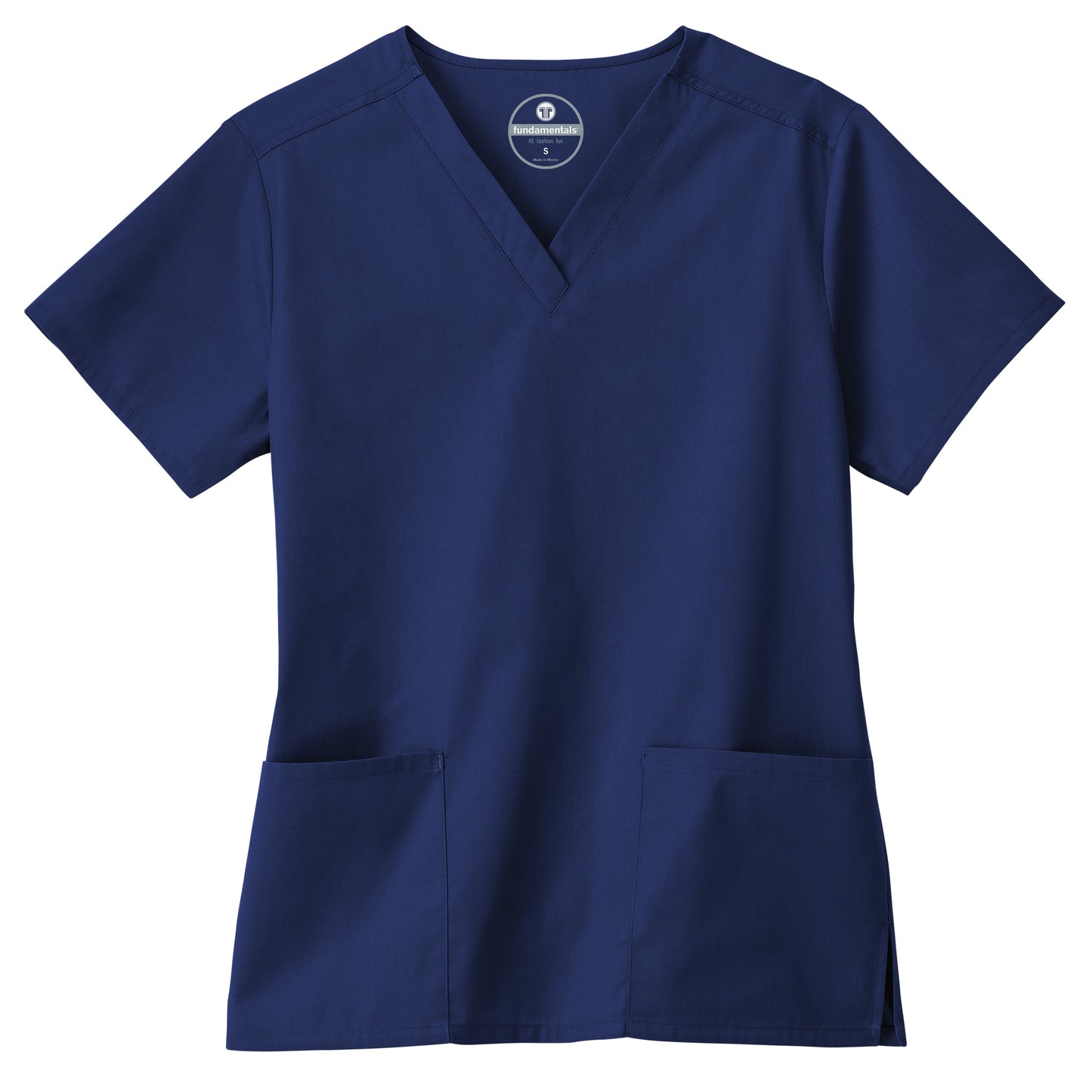 Fundamentals Women's 2 Pocket V-Neck Scrub Top 14700