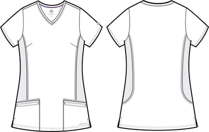 Healing Hands Juliet Yoga Knit V Neck Scrub Top 2245