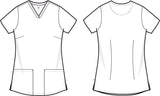 Healing Hands Purple Label Color Flow Top 2266