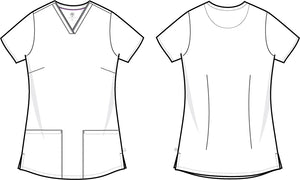 Healing Hands Purple Label Color Flow Top 2266