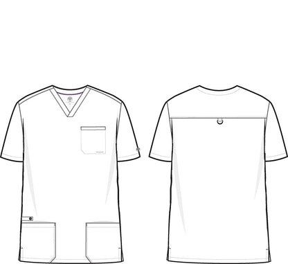 Healing Hands Purple Label Jake Scrub Top 2331