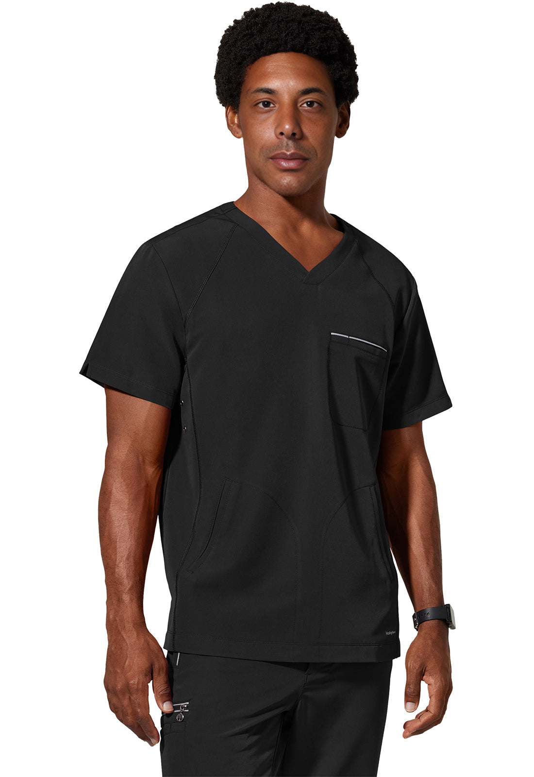 Healing Hands Steven Scrub Top  2382