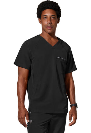 Healing Hands Steven Scrub Top  2382