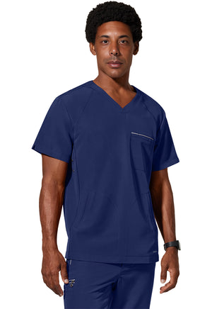 Healing Hands Steven Scrub Top  2382