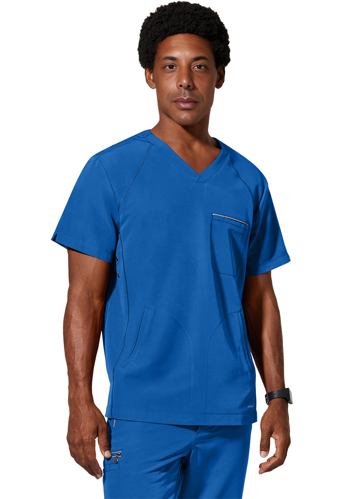 Healing Hands Steven Scrub Top  2382