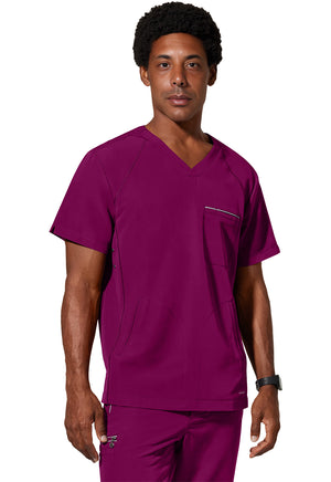 Healing Hands Steven Scrub Top  2382