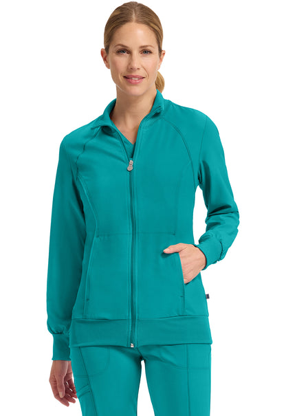 Cherokee Infinity Women's Antimicrobial Zipper Warm-Up Scrub Jacket 2391A