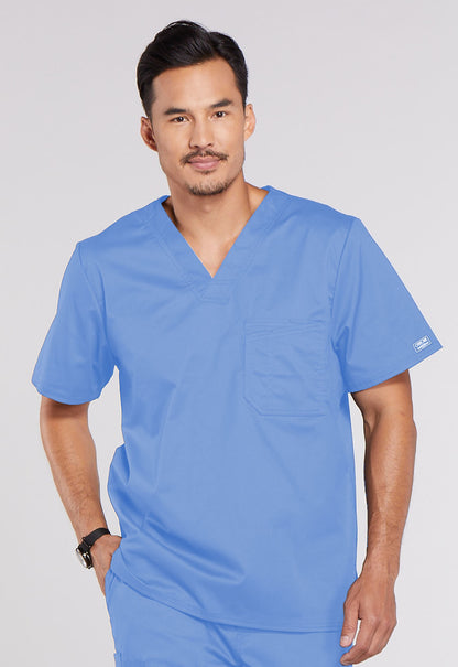 Cherokee Men's V-Neck Scrub Top 4743