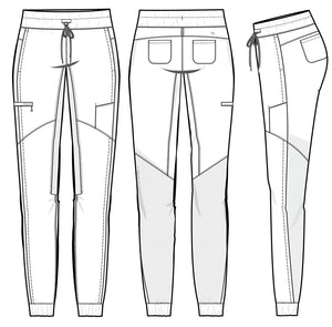 Healing Hands 360 Naya Jogger Pant 9156