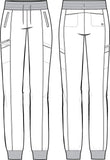 Healing Hands Toby Jogger Scrub Pant 9244