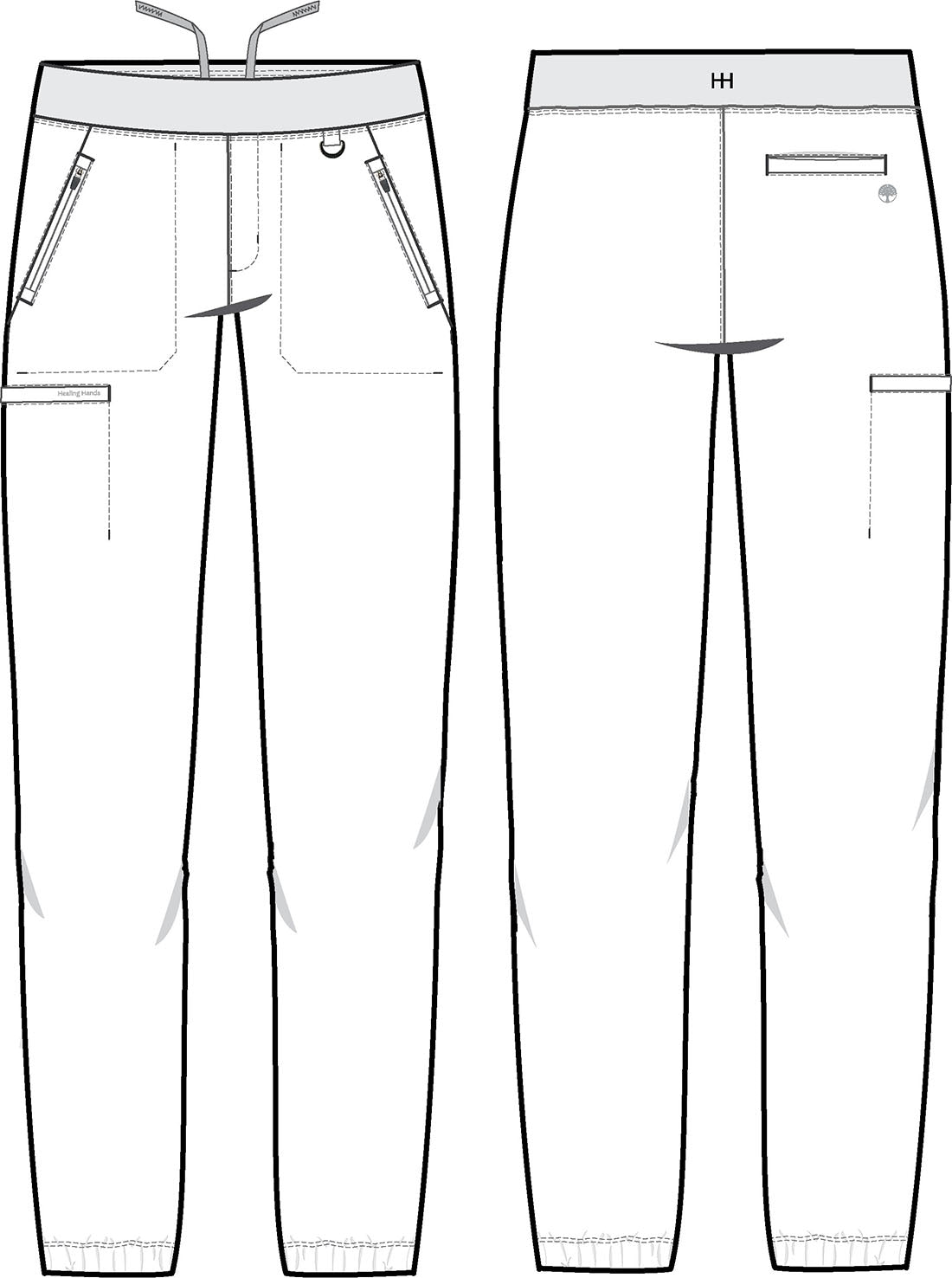 Healing Hands Men's Dante Jogger Pant 9301