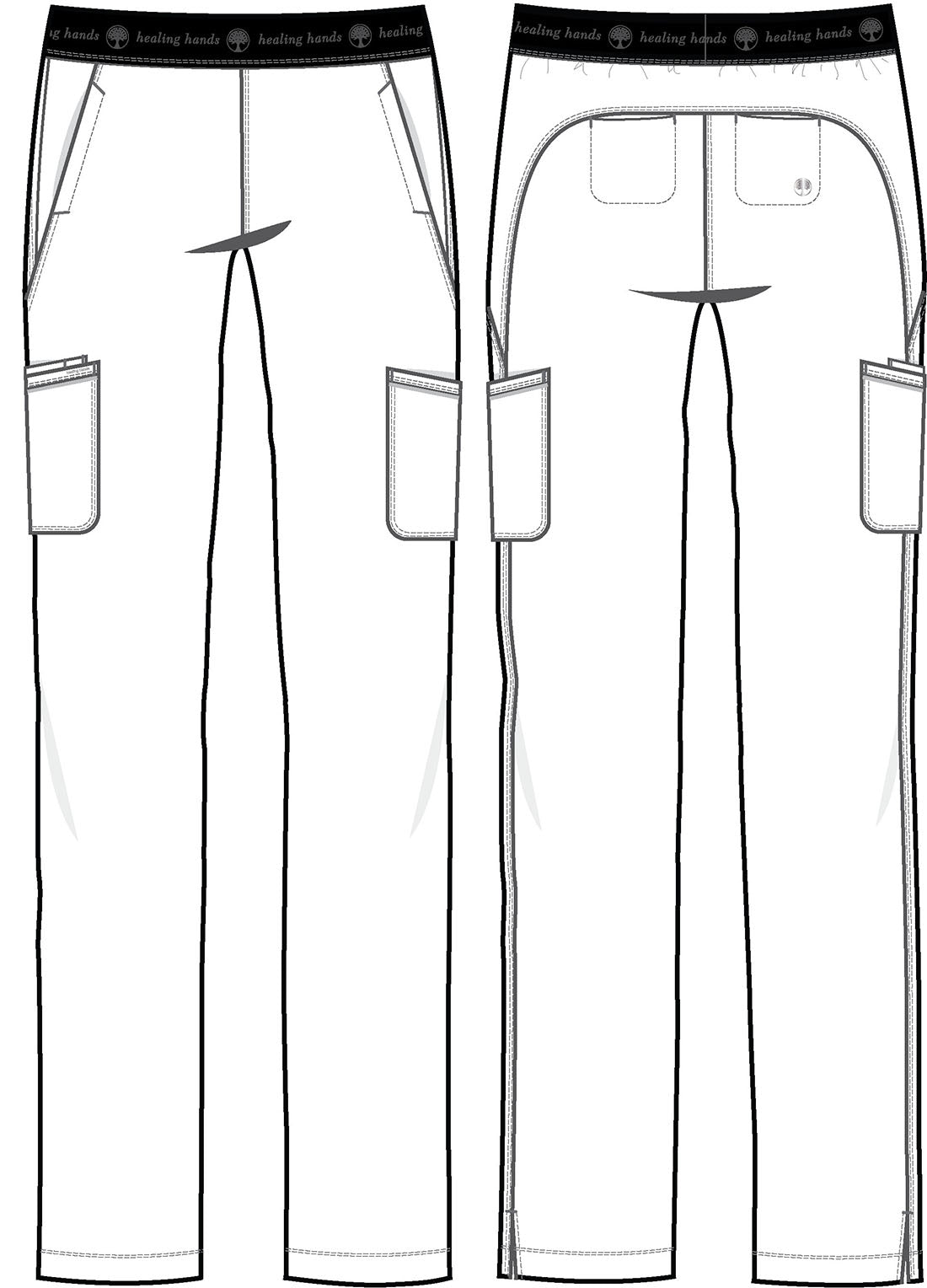 Healing Hands Works Rachel Scrub Pant 9500