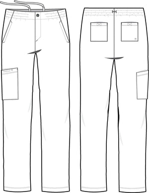 Healing Hands Works Ryan Scrub Pant 9590