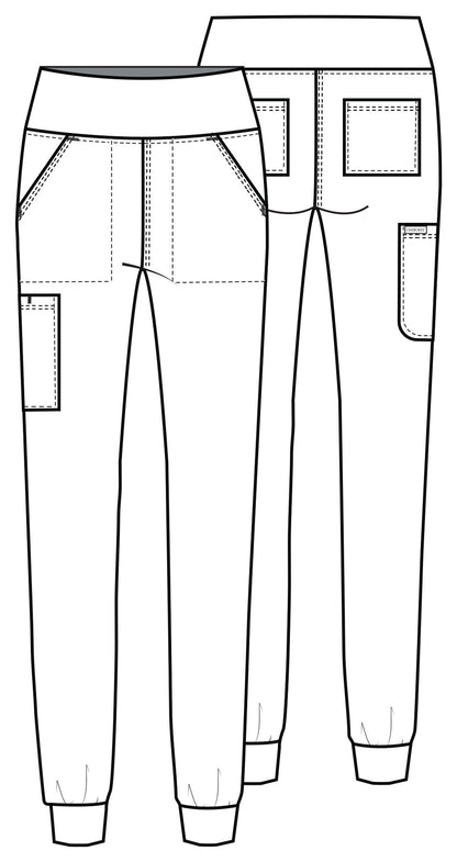 Cherokee Women's Achieve 5 Pocket Jogger Pants CK033