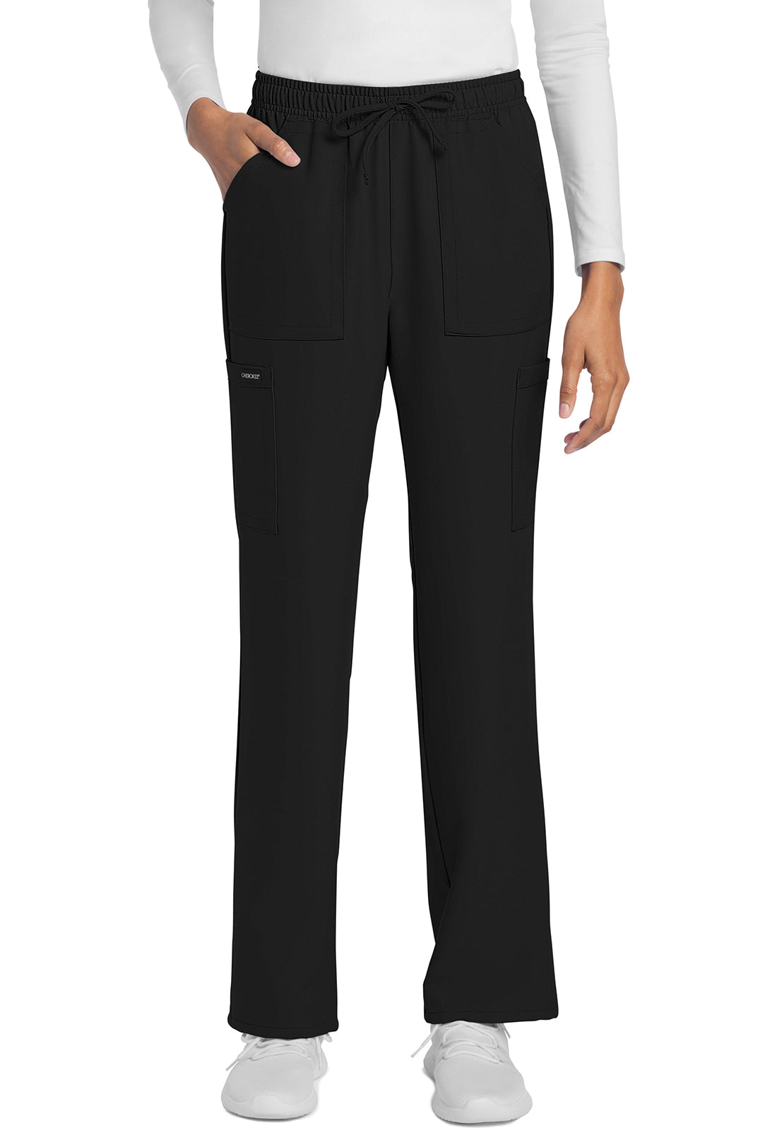 Cherokee Ultra Women's Mid Rise Cargo Pants CK272A