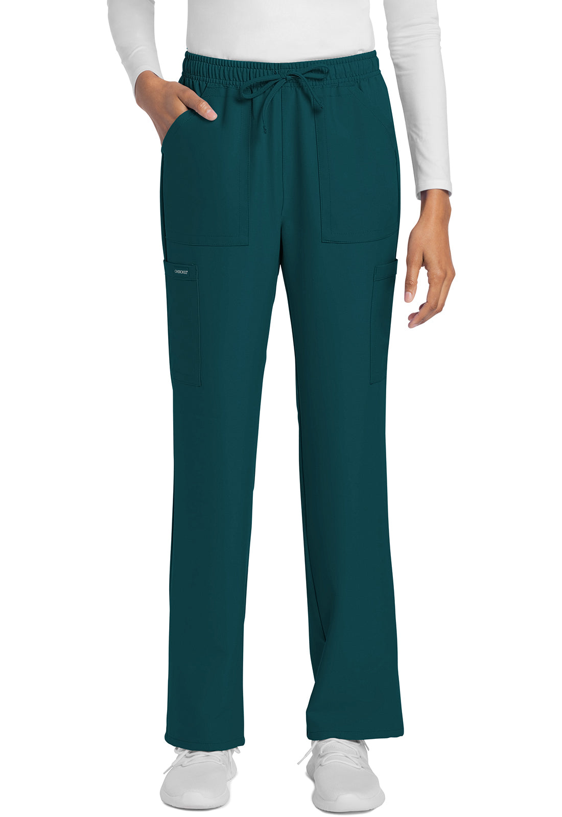 Cherokee Ultra Women's Mid Rise Cargo Pants CK272A