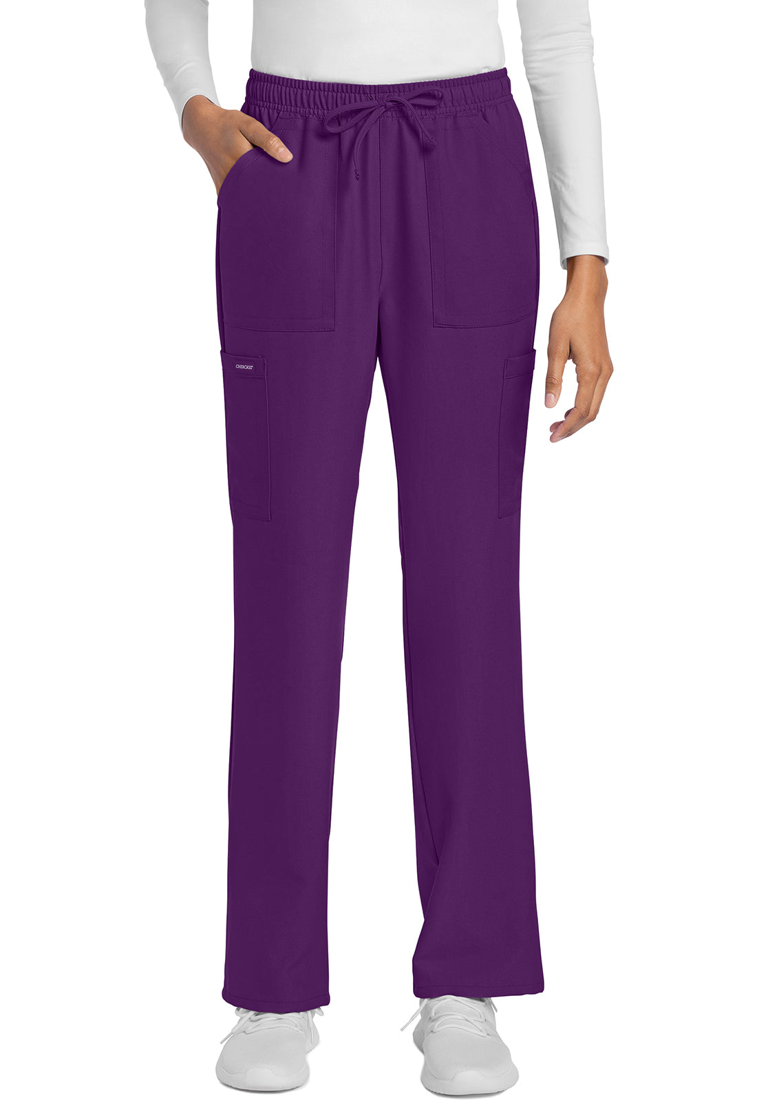 Cherokee Ultra Women's Mid Rise Cargo Pants CK272A