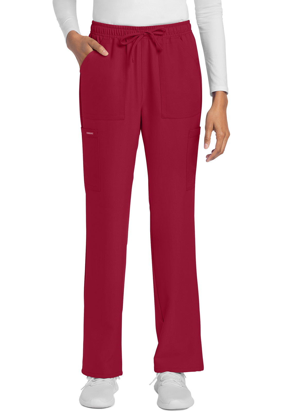 Cherokee Ultra Women's Mid Rise Cargo Pants CK272A