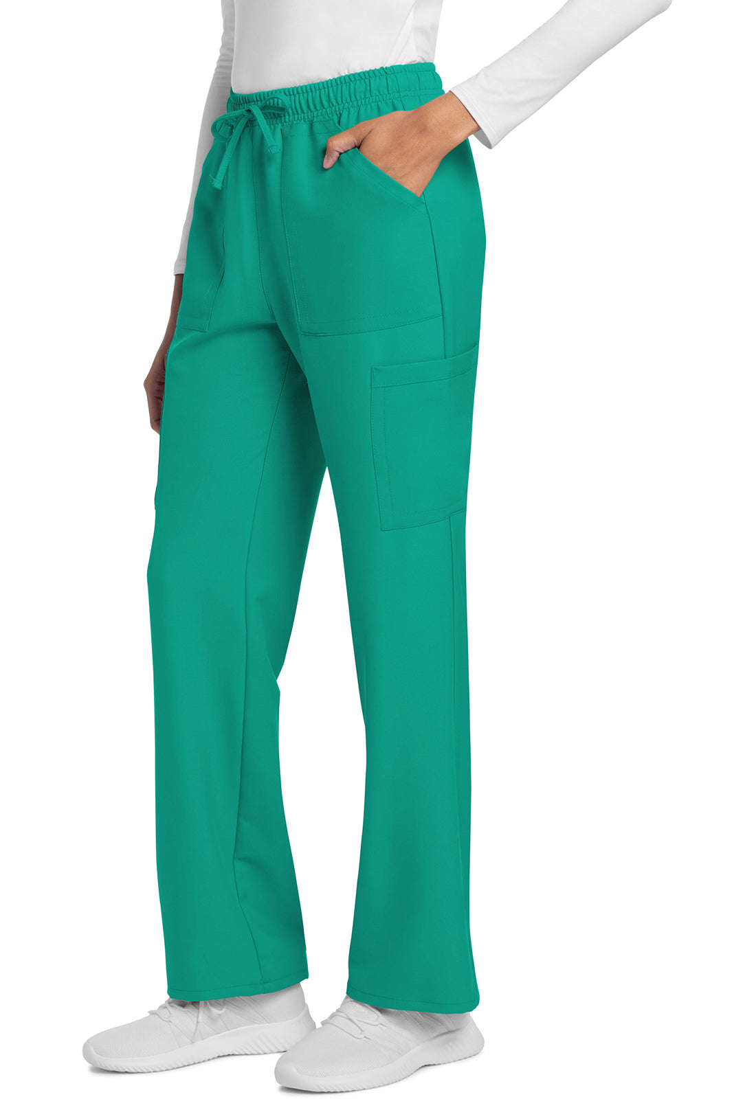 Cherokee Ultra Women's Mid Rise Cargo Pants CK272A