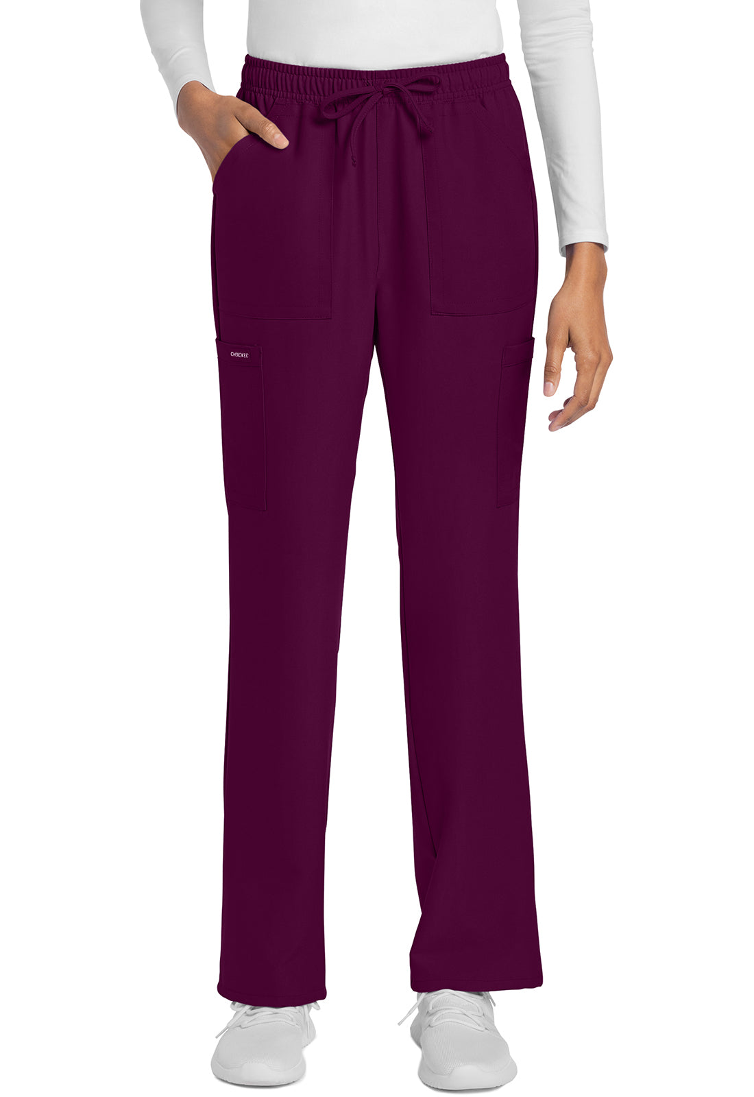 Cherokee Ultra Women's Mid Rise Cargo Pants CK272A