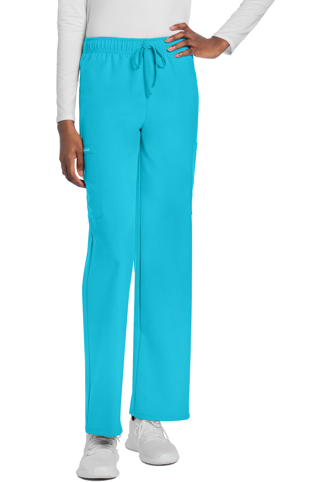 Cherokee Ultra Unisex's Drawstring/Elastic Cargo Pants CK280A