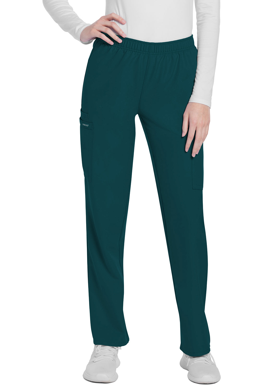 Cherokee Ultra Ladies MId-Rise Slim Leg Cargo Pant CK281A
